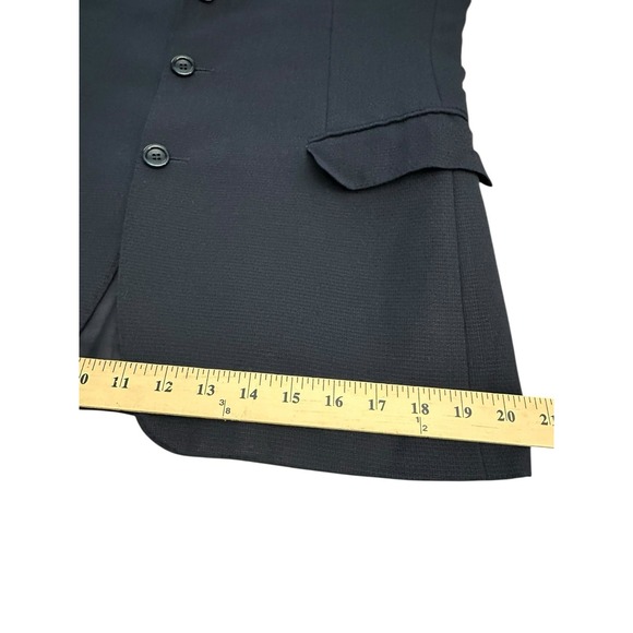 Canali 100% Wool Blazer Mens 46 US 36 (Measures As 40) Blue Italian Vintage A3-4 - Picture 6 of 13